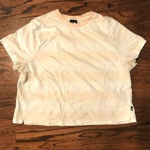 W's The North Face Striped Crop Top